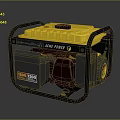 ACME POWER Green And Yellow Portable Generator With 900 1200 Watt Capacity Design