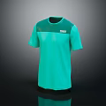 Green Short Sleeve T-Shirt With Casual Design And Comfortable Fabric For Daily Wear