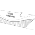 3D Modeled Reception Desk with Marble Surface and LED Lighting Dimensions 6m by 5.2m