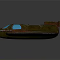 Futuristic Fighter Jet With Metallic Design Blue Accents And Aerodynamic Shape