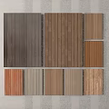 Different Types of Wooden Flooring Samples with Various Colors and Natural Textures