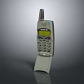 Nokia Vintage Flip Mobile Phone With Antenna Numeric Keypad And Gray Design
