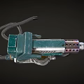 Industrial Sprayer Tool With Pneumatic Hose And Metal Nozzle For Heavy Duty Industrial Applications