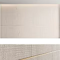 Modern Natural Wooden Sofa Backdrop Wall With Textured Panels And Brown Wood Finish