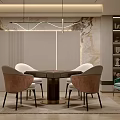 Modern Mahjong Room 3d model