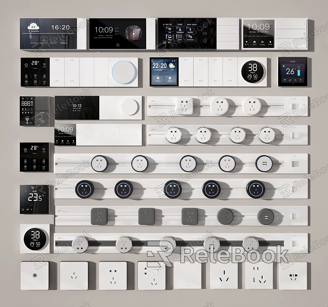 Modern switch socket switch model