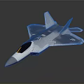 Sleek Silver Fighter Jet Model With Aerodynamic Design And Cockpit Details