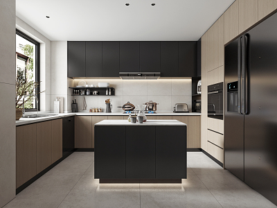 Modern Kitchen 3d model