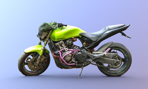 Modern Motorcycle Scan Motorcycle 3d model