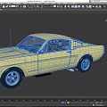 Classic Golden Sports Car With Vintage Design Sleek Body And Black Wheels
