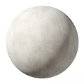 White Textured Sphere Component With Matte Finish For Architectural Decorative Use 3d model
