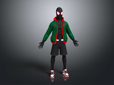Modern Spiderman Cartoon Spiderman Anime Spiderman 3d model Modern Spiderman Cartoon Spiderman Anime Spiderman 3d model