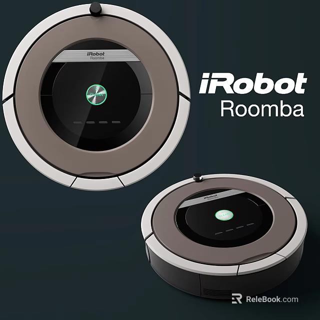 iRobot Roomba Smart Robotic Vacuum Cleaner As Efficient Kitchen Cleaning Appliance 3d model 