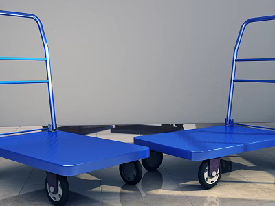 Modern trolley 3d model Modern trolley 3d model