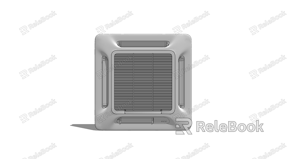 Ceiling type central air conditioning outlet model