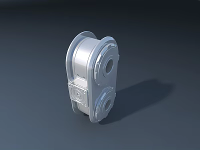 Public Facility Mechanical Metal Component With Structural Design And Durable Build 3d model