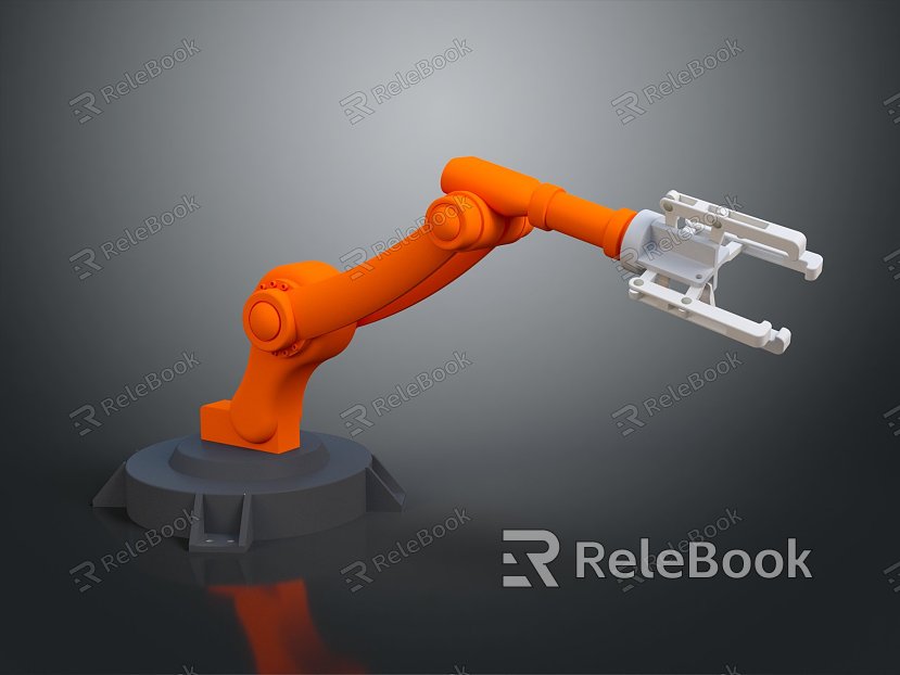 Modern Robot Arm Robot Arm Mechanical Arm Robot Arm Robot Head model