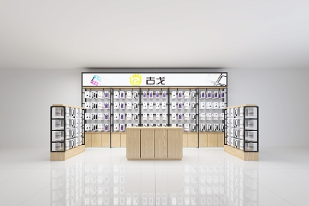 Modern Mobile Phone Store Shopping Mall Mobile Phone Store 3d model