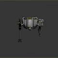 Mech Warrior Mech Soldier Machine Battlearm Mechanical Battlearm Machine Fighter Robot 3d model