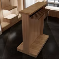 Modern Fashion Store Interior Design With Mannequin Display Racks Clothing And Logo
