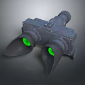 High Quality Binocular Style Commercial Equipment With Green Lenses And Professional Build