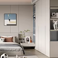Modern Kids Room Interior With Bed Pillows Stuffed Elephant Soccer Ball And Toys