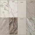 Various Styles Floor Tiles With Marble Texture And Multiple Colors For Home Decoration