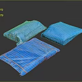 Blue Protective Equipment Storage Bags For Device Protection And Organization