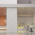 Modern Minimalist Clothing Store With Glass Storefront Mannequins Clothing Displays And Green Plants