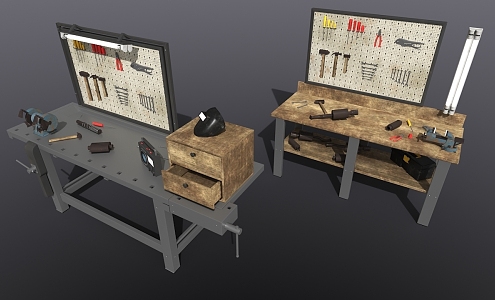 Tool console 3d model