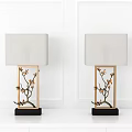 New Chinese Style Table Lamp 3d model