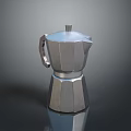 Classic Stainless Steel Coffee Pot Ideal For Home Kitchen Daily Use