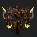 Future Warrior Knight Armor 3d model