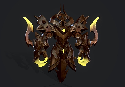 Future Warrior Knight Armor 3d model