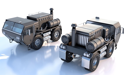 Special vehicle transport vehicle 3d model