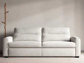 Modern double sofa 3d model