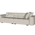 Modern Multiplayer Sofa 3d model