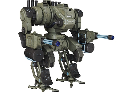 Fighting robot 3d model