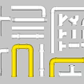Pipe Drainage Pipe Sewer Pipe Parts Pipe Fittings Pipe Combination 3d model