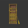 Dark Brown Wooden Bookshelf With Multiple Shelves Filled With Books And Decorative Accents