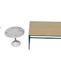 Modern Office Desks With Black White Green Legs And Various Tabletop Styles