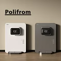 Polifrom Smart Home Appliances With White And Gray Design Digital Display Wall Mounted