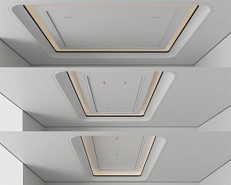 modern ceiling 3d model