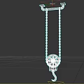 Industrial Equipment Heavy Duty Lifting Tool With Chain Pulley And Hook