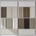 Wall Paneling Design Ideas With Various Styles And Different Colors For Interior 3d model