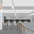 Modern Reception Area Interior With Stylish Desk Receptionist Waiting Seating And Large Windows