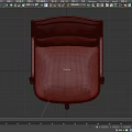 Modern Black Leather Single Chair With Armrests And Wheeled Base Design