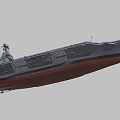 USS Enterprise CVN-80 aircraft carrier Ford-class aircraft carrier warship military vessel warship 3d model