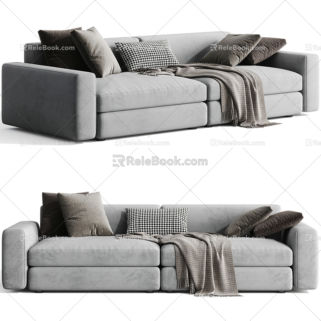 Multiplayer Sofa 3d model