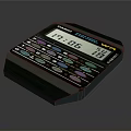 Digital Timer Calculator With LCD Screen Display And Function Buttons